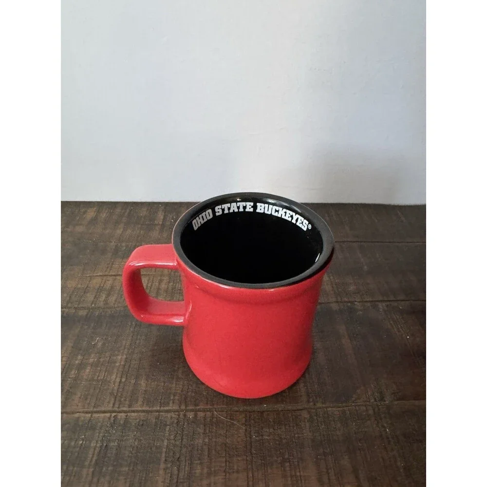 Ohio State Buckeyes Red Ceramic Coffee Mug Officially Licensed NCAA